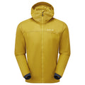 Ginkgo Gold Montane Men's Fortes Lite Hooded Insulated Jacket Front