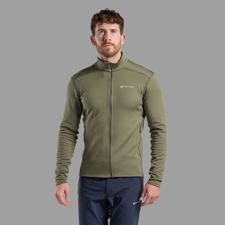 Caper Montane Men's Fury Lite Fleece Jacket Front