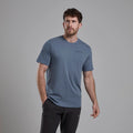 Stone Blue Montane Men's Impact Compass T-Shirt Model Front