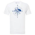 White Montane Men's Impact Compass T-Shirt Back