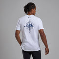 White Montane Men's Impact Compass T-Shirt Model Back