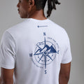 White Montane Men's Impact Compass T-Shirt Model 3