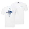 White Montane Men's Impact Compass T-Shirt Front and Back
