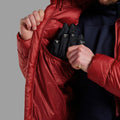 Dark Maple Montane Men's Kamen Hooded Down Jacket Model 5