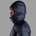 Eclipse Blue Montane Men's Kamen XT Hooded Down Jacket Model 5