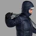 Eclipse Blue Montane Men's Kamen XT Hooded Down Jacket Model 7