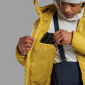 Ginkgo Gold Montane Men's Kamen XT Hooded Down Jacket Model 4
