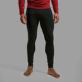 Black Montane Men's Malli Merino Leggings Model Front