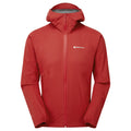 Acer Red Montane Men's Minimus Lite Waterproof Jacket Front