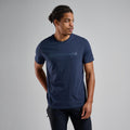 Eclipse Blue Montane Men's Mono Logo T-Shirt Front