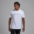 White Montane Men's Mono Logo T-Shirt Front