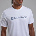 White Montane Men's Mono Logo T-Shirt Model Front