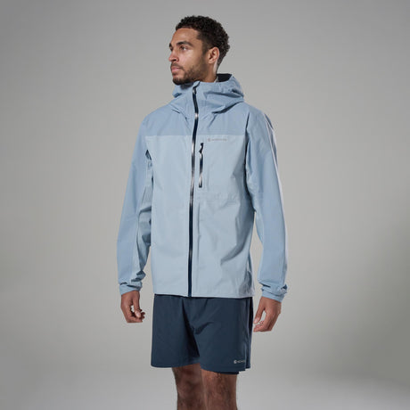 Frost Blue Montane Men's Minimus Lite Waterproof Jacket Front