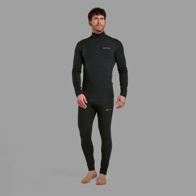 Montane Men's Malli Long Sleeve Zip Merino T-Shirt