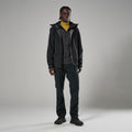 Black Montane Men's Norste Lite Waterproof Jacket Model 3 MNLJABLA