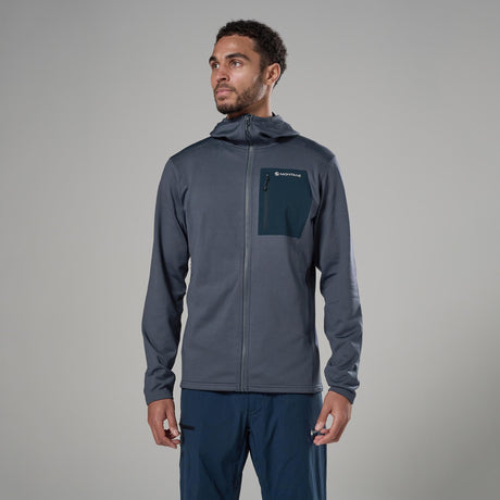 Dark Sky Montane Men's Protium CP Hooded Fleece Jacket Front