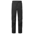 Black Montane Men's Phase Waterproof Pants Front
