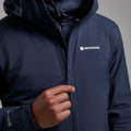 Eclipse Blue Montane Men's Phase Lite Waterproof Jacket Model 4