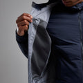 Eclipse Blue Montane Men's Phase Lite Waterproof Jacket Model 6