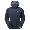 Eclipse Blue Montane Men's Phase Lite Waterproof Jacket Front