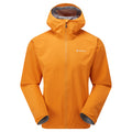 Flame Orange Montane Men's Phase Lite Waterproof Jacket Front