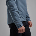 Stone Blue Montane Men's Phase Lite Waterproof Jacket Model 4