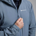Stone Blue Montane Men's Phase Lite Waterproof Jacket Model 6