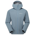 Stone Blue Montane Men's Phase Lite Waterproof Jacket Front