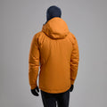 Flame Orange Montane Men's Phase XT Waterproof Jacket Model Back