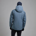 Stone Blue Montane Men's Phase XT Waterproof Jacket Model Back