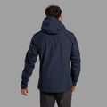 Eclipse Blue Montane Men's Phase Lite Waterproof Jacket Model 3