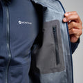 Eclipse Blue Montane Men's Phase Pro Shell Waterproof Jacket Model 5