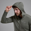 Caper Montane Men's Protium Hooded Fleece Jacket Model 3