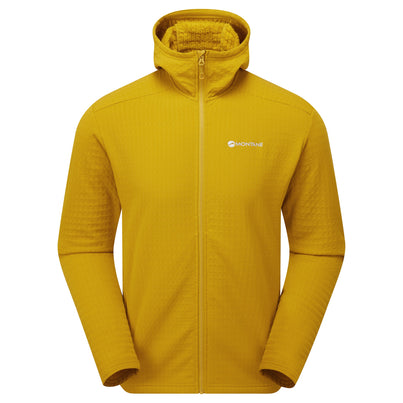 Ginkgo Gold Montane Men's Protium XT Hooded Fleece Jacket Front