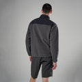 Midnight Grey Montane Men's Roco Fleece Jacket Model Back