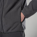 Midnight Grey Montane Men's Roco Fleece Jacket Model 5
