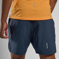 Eclipse Blue Montane Men's Slipstream 7" Trail Running Shorts Model 5
