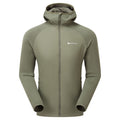 Caper Montane Men's Sirocco Lite Hooded Insulated Jacket Front