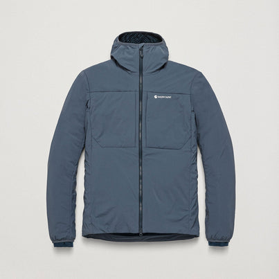 Dark Sky Montane Men's Stratum Hooded Insulated Jacket Front MSTRHDAS