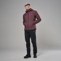 Dark Garnet Montane Men's Sirocco XT Hooded Insulated Jacket Model 6 MSXTHDGA