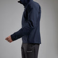 Eclipse Blue Montane Men's Tenacity XT Hooded Softshell Jacket Model 4
