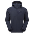 Eclipse Blue Montane Men's Tenacity XT Hooded Softshell Jacket Front