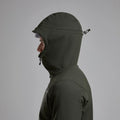 Oak Green Montane Men's Tenacity XT Hooded Softshell Jacket Model 3