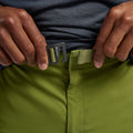 Alder Green Montane Men's Tenacity Lite Shorts Model 5