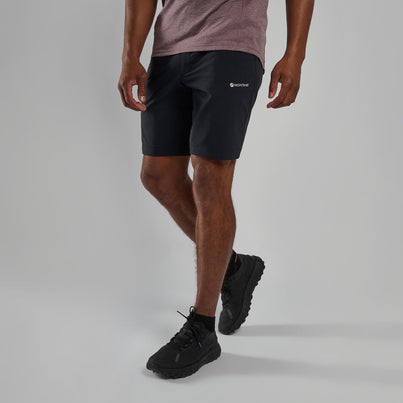 Black Montane Men's Tenacity Lite Shorts Front