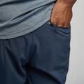 Eclipse Blue Montane Men's Tenacity Lite Shorts Model 3