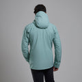 Sea Mist Montane Men's Torren Waterproof Jacket Model Back