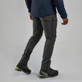 Midnight Grey Montane Men's Tenacity XT Pants Model Back