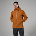 Amber Montane Men's Vortic Waterproof Jacket Model Front