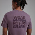 Moonscape Montane Men's Wear Repair T-Shirt Model Front